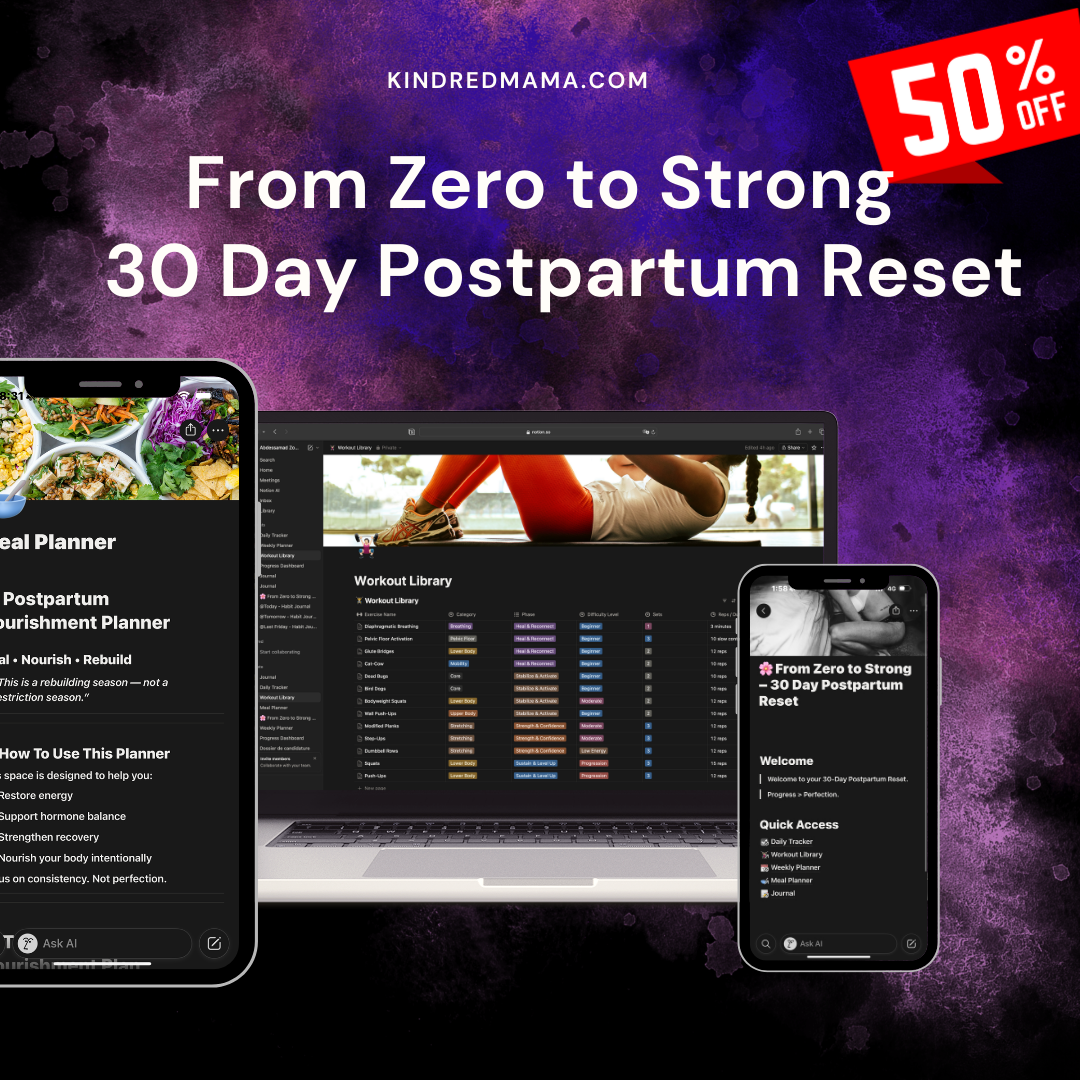From Zero to Strong™ Your 30-Day Postpartum Reset
