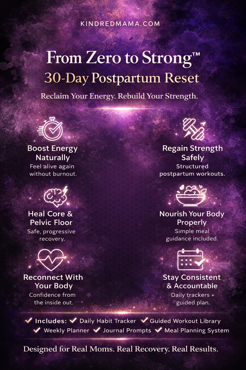 From Zero to Strong™ Your 30-Day Postpartum Reset